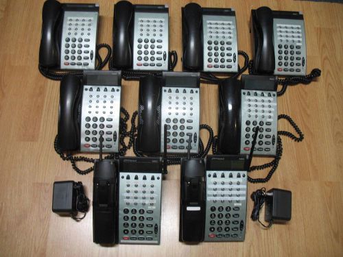 LOT of 9 NEC BUSINESS OFFICE TELEPHONES HANDSETS DTU-16-1 DTU-16D-1 DTP-16HC-1
