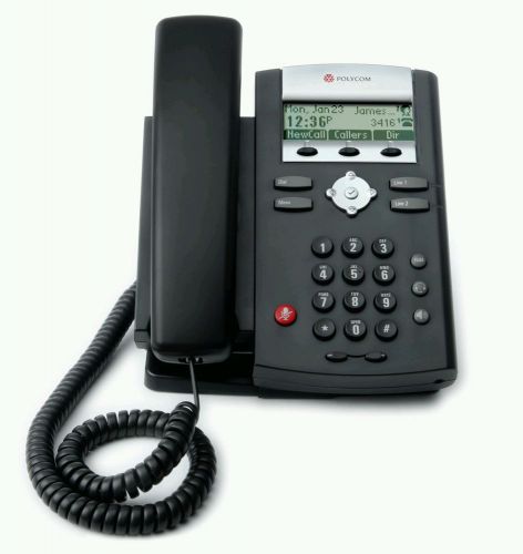 Polycom 331 2 lines POE VoIP phone