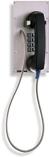 Viking k-1900-8-ewp vandal &amp; weather resistant, hot-line phone with keypad for sale