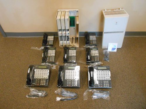Avaya Lucent AT&amp;T Partner Business Office Phone System 8 phones