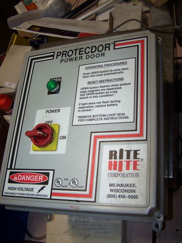 RITE HITE MODEL 8000/XL PROTECDOR POWER DOOR CONTROLLER  460 VOLT