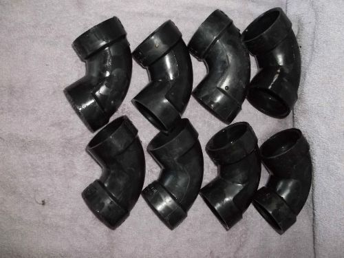 Pluming fitting    lot sale  8  small elbows  1 1/2&#034; for sale
