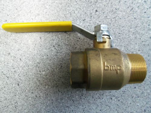 1 1/4&#034; FEMALE THREAD ONE END AND MALE THREAD OR SWEAT FULL PORT BALL VALVE