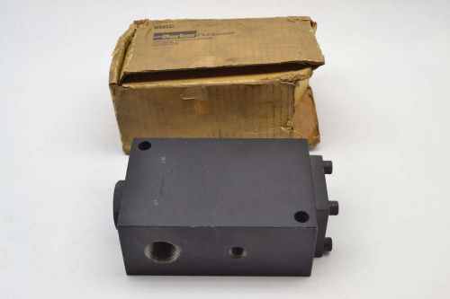 Parker cp 1200-s11 5m 3/4in npt flow check hydraulic valve b381734 for sale
