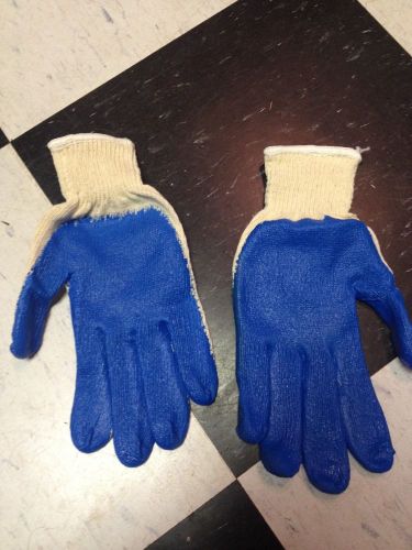 Work Gloves Rubber 8 Pairs