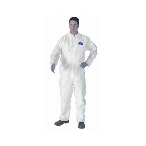 BP Kleenguard A20 Fabric Large Coveralls Micro force Barrier SMS in White