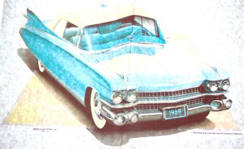 59 Cadillac  Vintage 80&#039;s Teletrend T-Shirt transfer