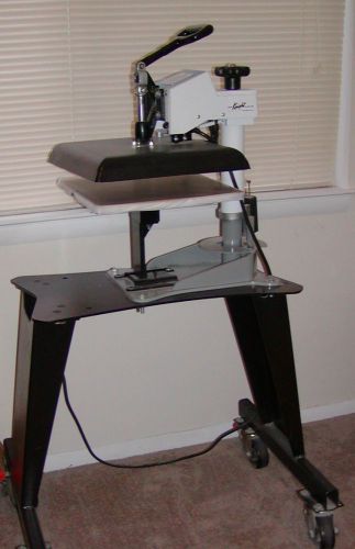 Geo knight dc 16 heat press and stand for sale