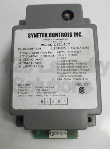 Stack Dryer Synetek Ignition Control 24V replaces ADC 880875 Used