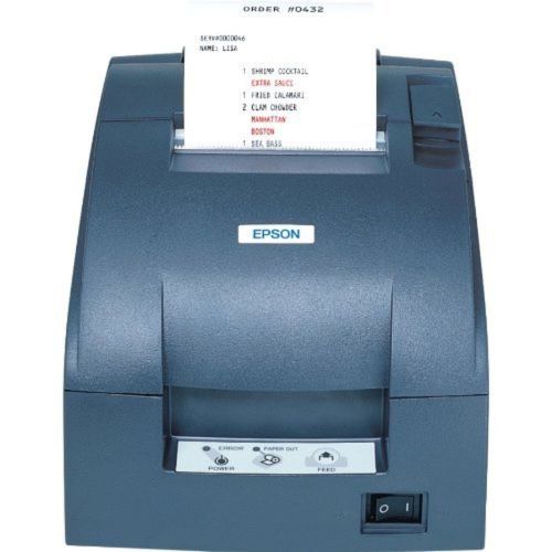Tm-u220b, impact, two-color printing, 6 lps, serial interface only, power sup... for sale