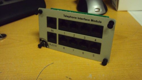 GE CC-TD0009 1x9 Telephone Interface Module