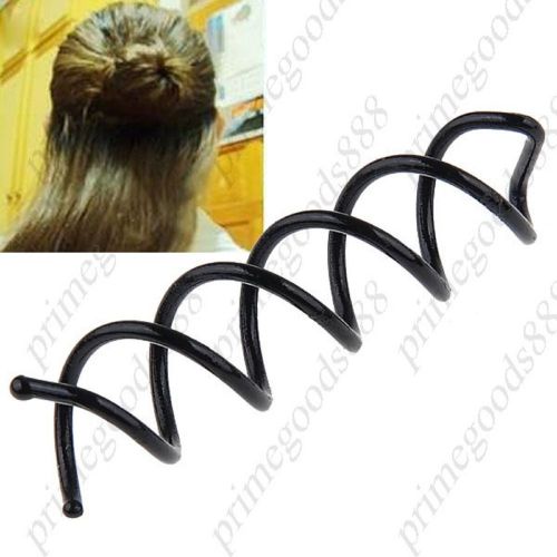 Spiral hairpin rotating hairpin bobby pin hair clip screw hairpin headwear girls for sale