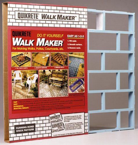 BRICK Walk Maker Walkway Stamp  PATIO Form Quikrete Sidewalk Driveway Concrete