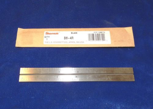 Starrett b6-4r 6&#034; blade for combination squares &amp; bevel protractors 4r grads pln for sale