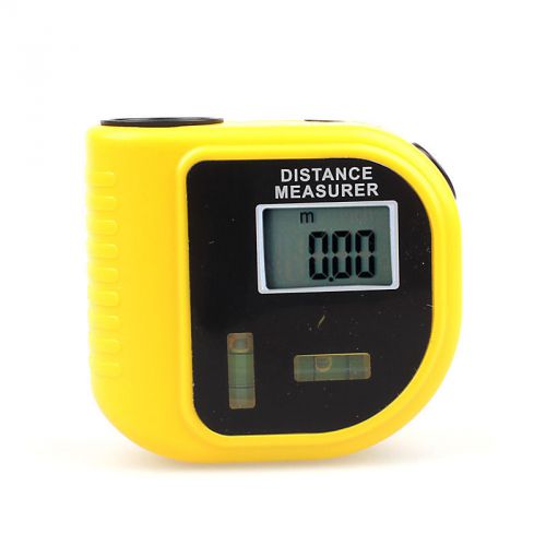 Handheld ultrasonic distance measurer laser rangefinders meter range finder tape for sale