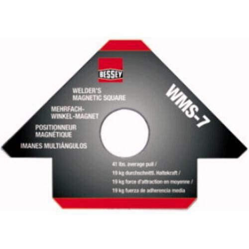 Bessey WMS-7 Arrowhead Magnetic Square - 41 Lbs. Pull