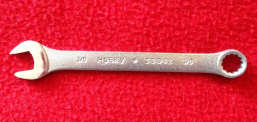 3/8&#034; Husky Alloy Steel Combination Wrench (33012) - Made in USA
