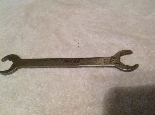 LOCKJAW STAINLESS OPEN END WRENCH....3/4&#034; &amp; 13/16&#034;