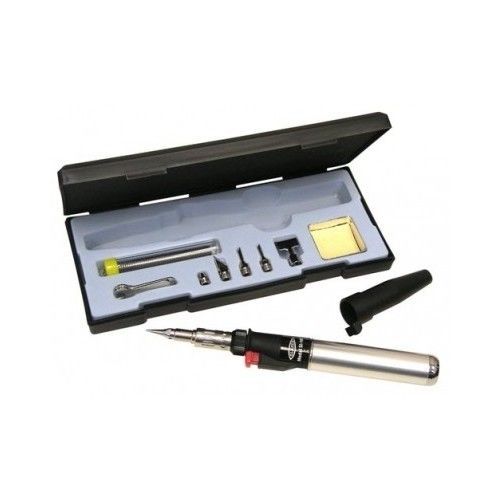 Butane torch and hot air soldering kit work repair tool gas piezoelectric safety for sale