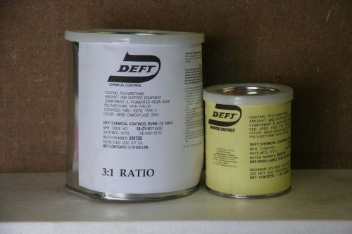 Deft polyurethane topcoat paint kit 18-gy-011 (camoflauge gray 36320) 1 gal for sale
