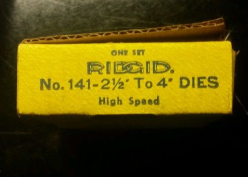 ridgid 38120 No. 141 2-1/2&#034; to 4&#034; Dies
