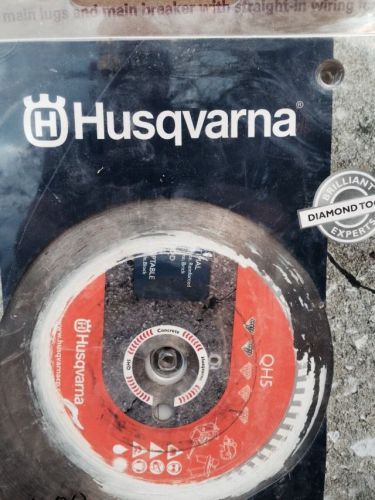 Husqvarna 14 inch concrete diamond wet/dry saw blade for sale