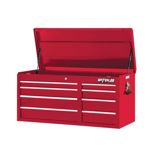 Waterloo Pro Series 41&#034; 8 Drawer Chest Upgraded Liners FREE Shipping PCH-418RD-L