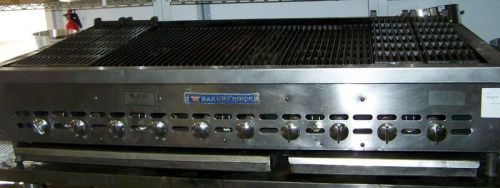 Bakers Pride 10 Burner - 58 In Char Broiler; NSF; Nat Gas