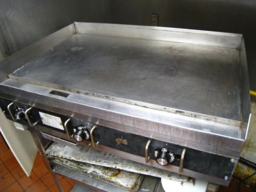 Star 636 36&#034; Thermostatic Countertop Gas Grill Griddle Commercial Restaurant
