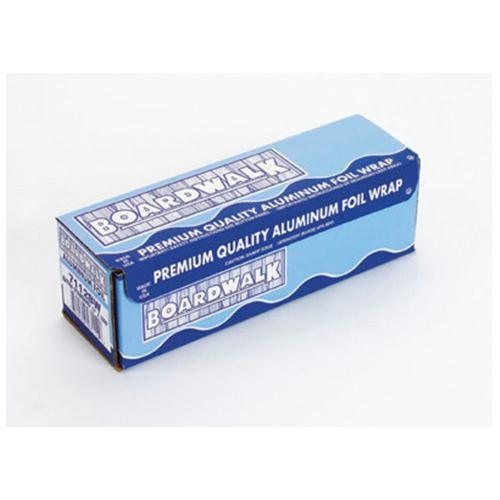 Boardwalk® premium quality aluminum foil roll, 12&#034; x 500 ft, 16 micron thickness for sale