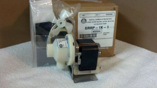 Kold draft, ice machine pump, 110vac, for the &#034;gt&#034; models, gtr208 for sale