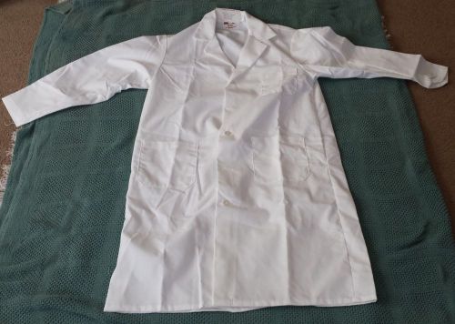 NEW Butchers/Meat Cutters LAB COAT WHITE Size Large FAST SHIPPING!