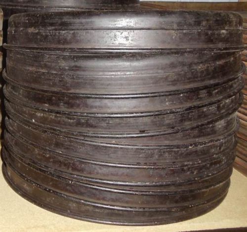 14&#034; seasoned deep dish pizza pans (lot of 10) 14&#034; by 2&#034; - stackable for sale