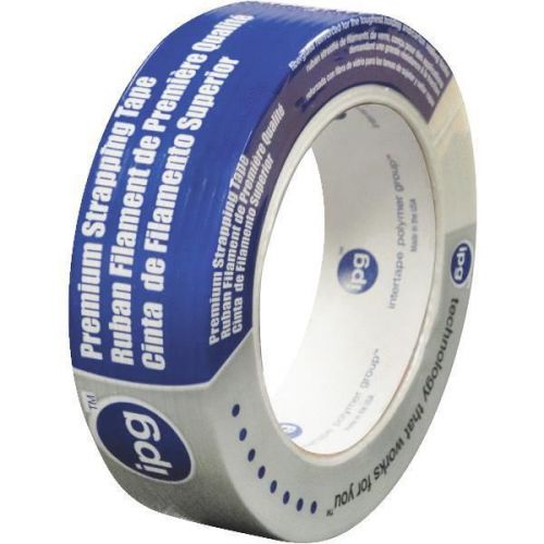 1-1/2&#034;x 60 yd Fiberglass Reinforced Strapping Packing Tape by IPG Intertape 9717