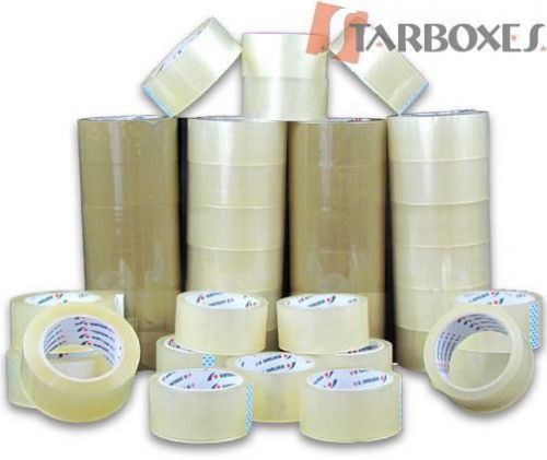 2 x 110, 1.7 mil, 36 rls/cs, Clear Acrylic Tape Packing &amp; Shipping Tape