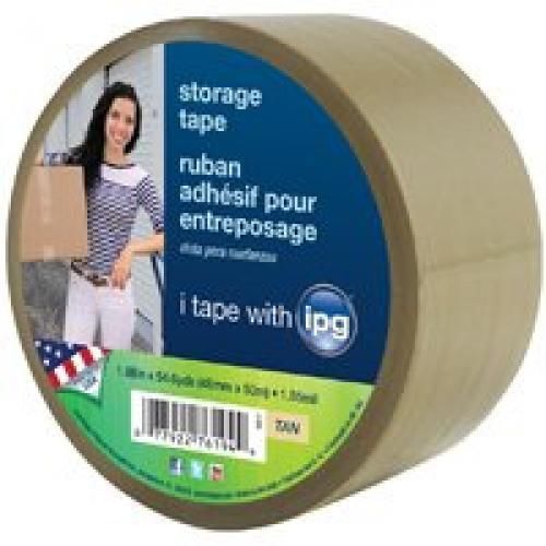 Intertape polymer group 1.9x55yd tan carton tape 9851 for sale