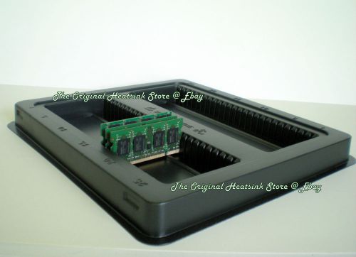 Notebook Laptop DDR-DDR2-DDR3 Memory Tray Container Box - 2 Trays Fits 100 New