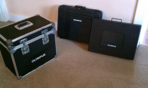 Olympus industrial videoscope series 6 iv6c6 ( 2 complete units, 2 scopes per ) for sale
