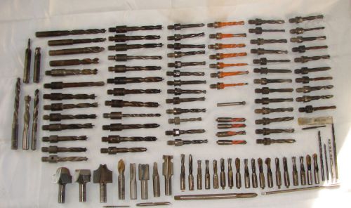 Various/assorted drill/router woodworking bit lot sale (lot of 110+)***as is*** for sale