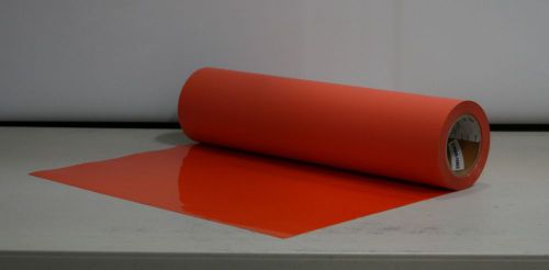 Stahls&#039; Flexi Film - PVC - Cuttable Heat Transfer Vinyl - Orange - 20&#034; x 22 Yard