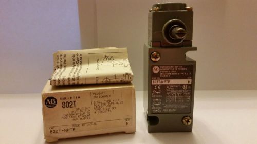 (NIB) Allen Bradley 802T-NPTP Oiltight Limit Switch Series H
