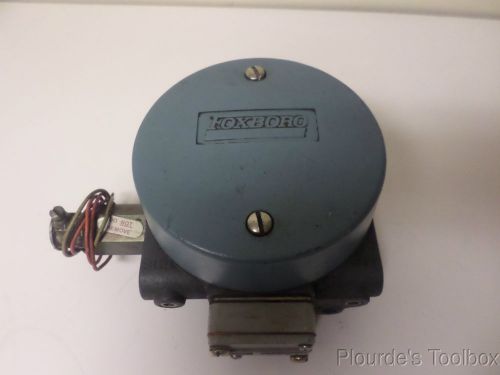Used Foxboro Current to Air Converter, 4-20 MA Input, 3-15 PSI Output, E69F-BI2