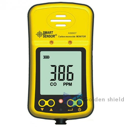 Smart Sensor AS8907 Handheld Precision Carbon Monoxide Detectors CO Meter Tester