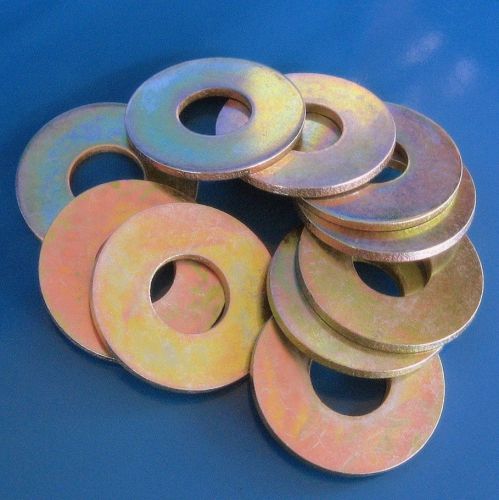 Flat washers sae grade 8 zy uss 1/2&#034; 10pc for sale