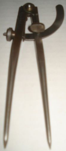 VINTAGE 6 INCH WM. JOHNSON DIVIDERS HEAVY DUTY TEMPERED GREAT COLLECTOR&#039;S ITEM