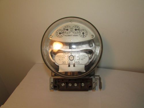 G.E. I 40 WATTHOUR METER ELECTRIC METER