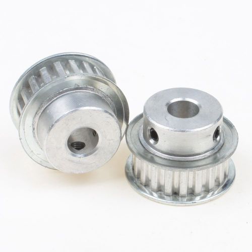 2pcs xl type aluminum timing belt pulley 20 teeth 10mm bore for machine tools for sale