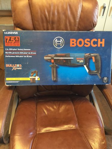 New in box bosch 11255vsr bulldog xtreme 1&#034; sds plus d handle rotary hammer for sale