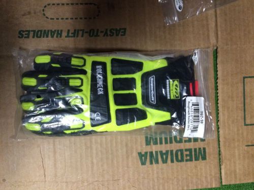 LARGE Roughneck NWT Ringers Gloves Work Gloves Lot Of 3 LARGE