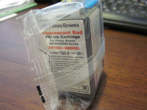 Genuine Pitney Bowes 793-5 Red Ink Cartridge